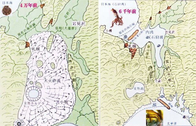 4万年前と6000年前