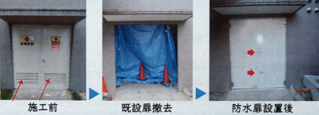 浸水防止