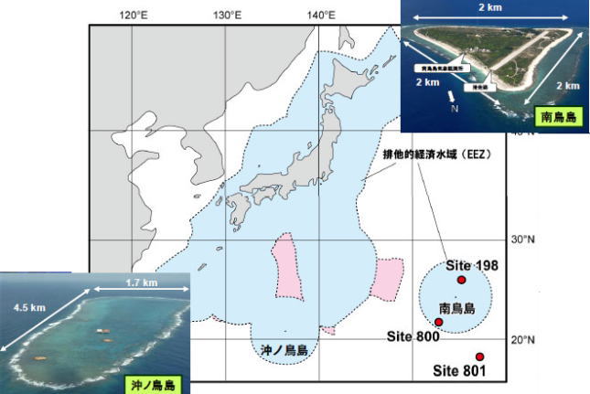 南鳥島の位置